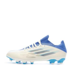 Chaussures de Football Blanche/Bleu Mixte Adidas X Speedflow.2