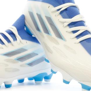 Chaussures de Football Blanche/Bleu Mixte Adidas X Speedflow.2