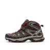Chaussures de randonnée Grise/Bordeaux Femme Salomon Pioneer