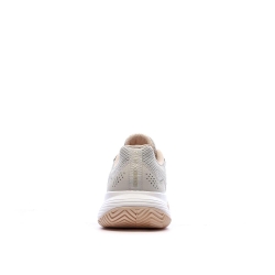 Baskets Grises/Roses Femme Adidas Gamecourt 2