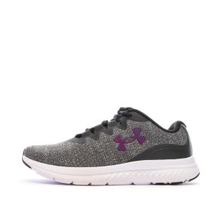 Chaussures de running Grises/Violettes Femme Under Armour Charged