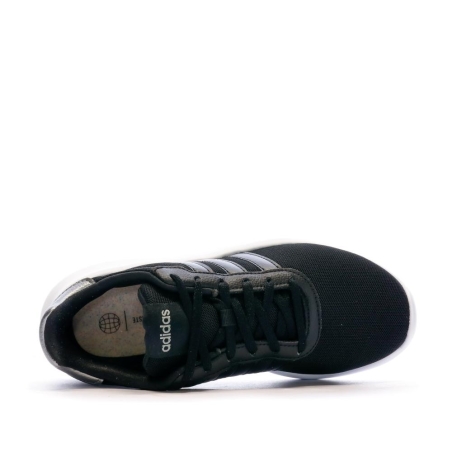Chaussures de sport Noires Femme Adidas Lite Racer 3.0