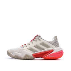 Chaussures de tennis Blanches/Roses Femme Adidas Barricade