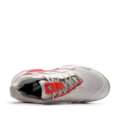 Chaussures de tennis Blanches/Roses Femme Adidas Barricade