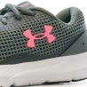 Chaussures de running Gris/Rose Femme Under Armour Surge 3
