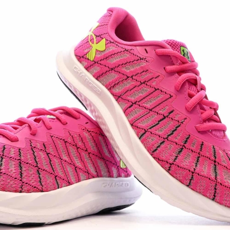 Chaussures de Running Rose Femme Under Armour Charged Breeze