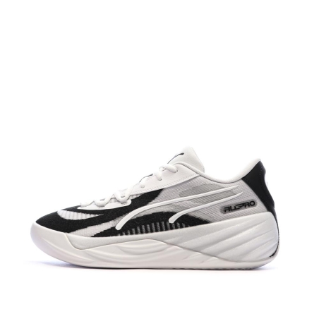 Chaussures de Basketball Blanche/Noir Homme Puma All-pro Nitro