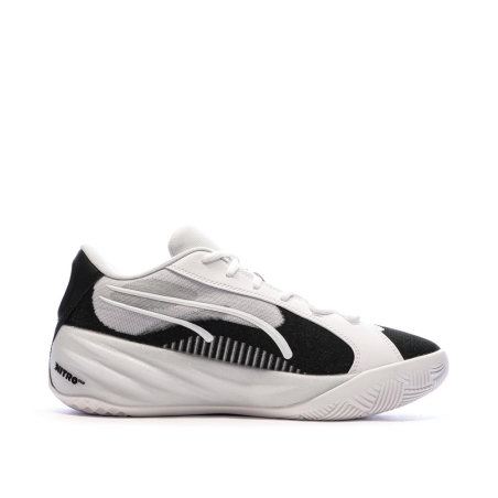 Chaussures de Basketball Blanche/Noir Homme Puma All-pro Nitro