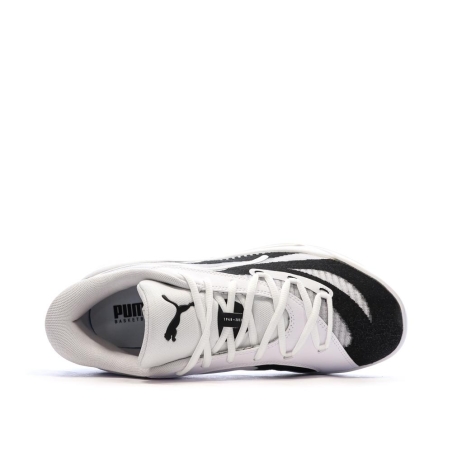 Chaussures de Basketball Blanche/Noir Homme Puma All-pro Nitro