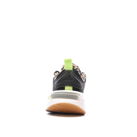 Chaussures de running Noires/Jaunes Femme Adidas Racer