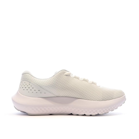 Chaussures de Running Blanc Femme Under Armour Charged Surge 4