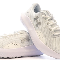 Chaussures de Running Blanc Femme Under Armour Charged Surge 4