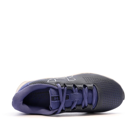 Chaussures de Running Noire/Bleu Femme Under Armour Charged Pursuit
