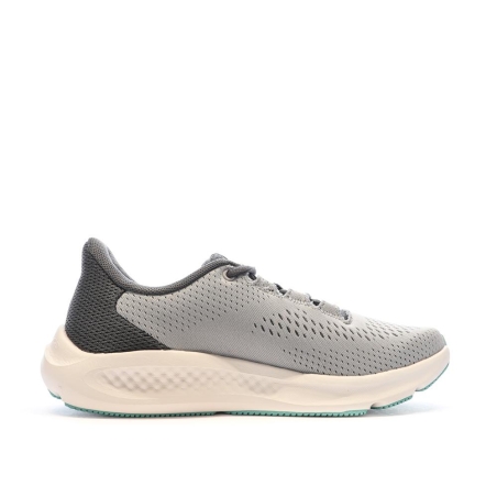 Chaussures de Running Grise/Turquoise Femme Under Armour Charged Pursuit