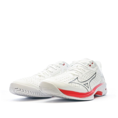 Chaussures de Tennis Blanches Femme Mizuno Wave Exceed Tour