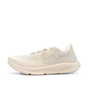 Chaussures de Running Blanches Femme Under Armour Charged Pursuit