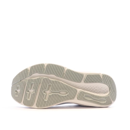 Chaussures de Running Blanches Femme Under Armour Charged Pursuit