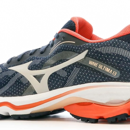 Chaussures de Running Noir/Rouge Femme Mizuno Wave Ultima