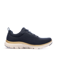 Chaussures de Sport Marine/Doré Femme Skechers Flex Appeal
