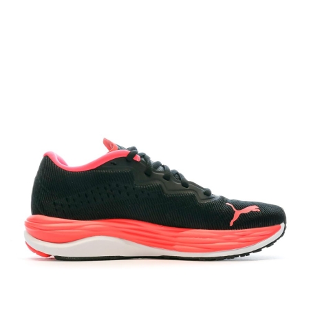 Chaussures de Running Noir/Rose/Blanc Femme Puma Velocity Nitro 2