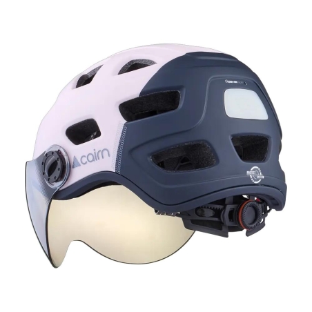 Casque de Vélo Rose/Gris Femme Cairn Quartz Visor