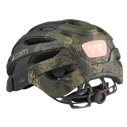 Casque de Vélo Noir/Kaki Femme Cairn Fusion