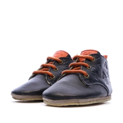 Chaussons Marines/Rouges Garçon Aster Layas