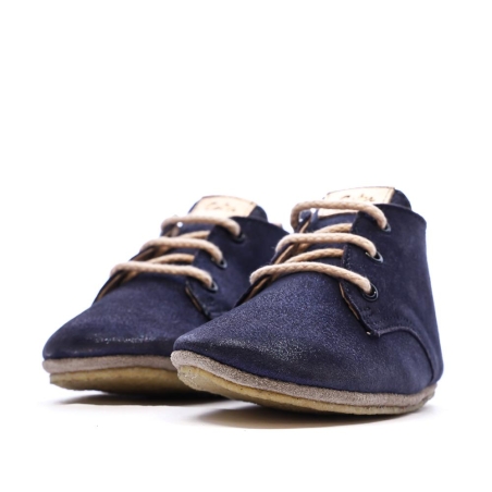 Chaussons Marine Métal Garçon Aster Layas