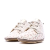 Chaussons Blanc à Fleurs Fille Aster Layas