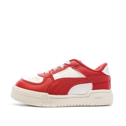 Baskets Blanches/Rouges Garçon Puma Pro Classic