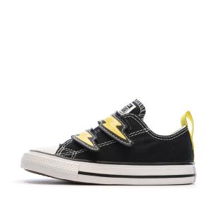 Baskets Noires/Jaunes Garçon Converse All Star Electric