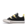 Baskets Noires/Jaunes Garçon Converse All Star Electric