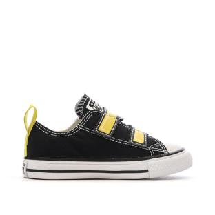 Baskets Noires/Jaunes Garçon Converse All Star Electric