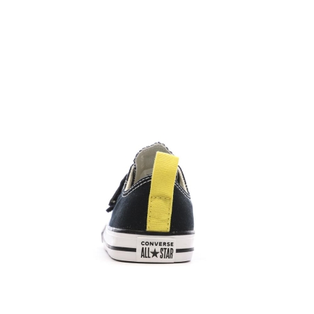 Baskets Noires/Jaunes Garçon Converse All Star Electric