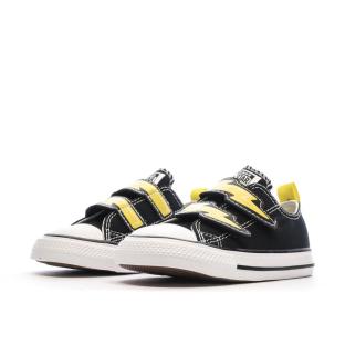 Baskets Noires/Jaunes Garçon Converse All Star Electric