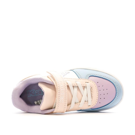Baskets Rose/Blanc Fille KAPPA Malone