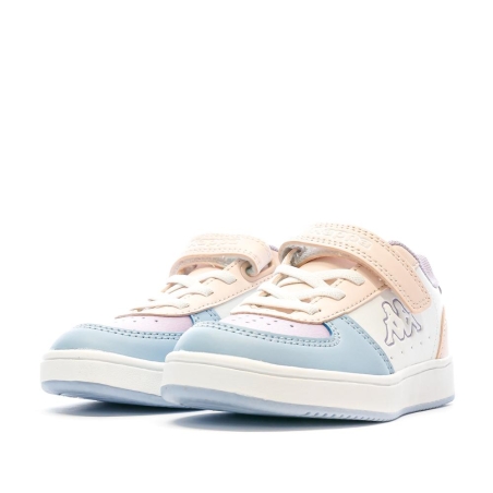 Baskets Rose/Blanc Fille KAPPA Malone