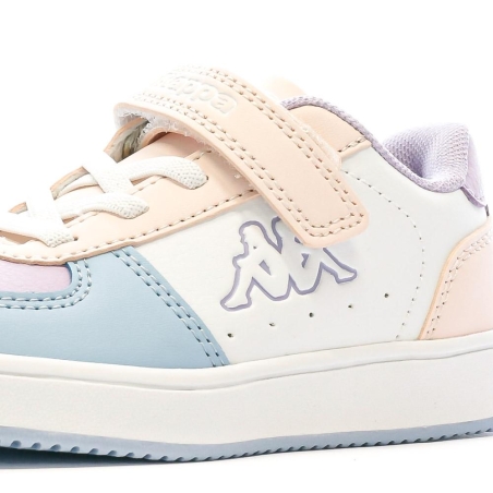 Baskets Rose/Blanc Fille KAPPA Malone