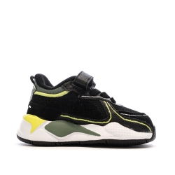 Baskets Noires/Jaunes Garçon Puma Spongebob