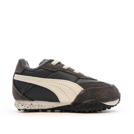 Baskets Noir Garçon Puma Rider