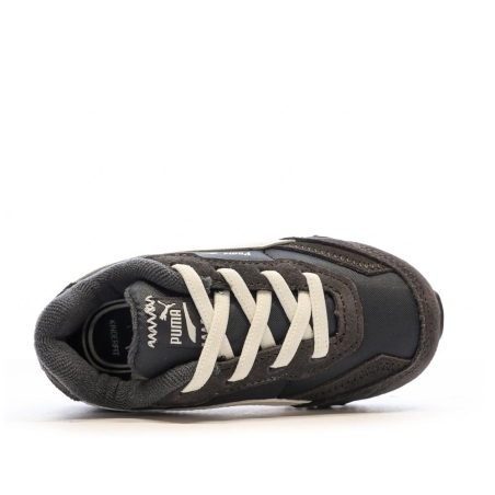 Baskets Noir Garçon Puma Rider