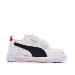 Baskets Blanches/Noires Garçon Puma Shuffle Downtown