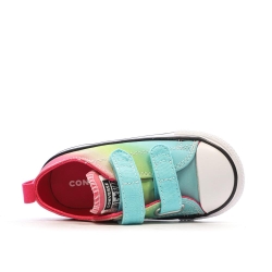 Baskets Bleu/Vert/Rose Fille Converse All Star Easy