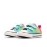 Baskets Bleu/Vert/Rose Fille Converse All Star Easy