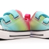 Baskets Bleu/Vert/Rose Fille Converse All Star Easy