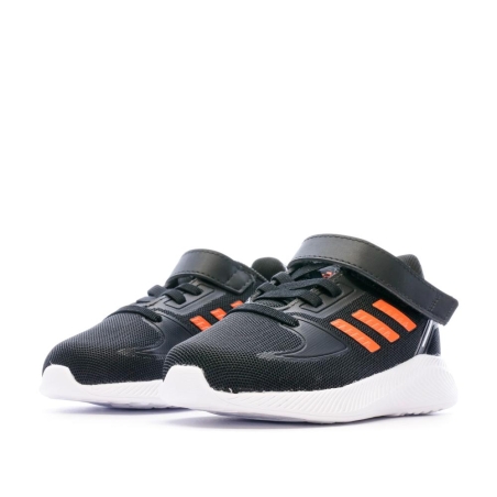 Baskets Noires Garçon Adidas Runfalcon 2.0 I