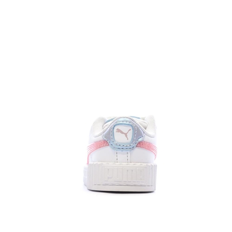Baskets Blanche Fille Puma Carina 3.0 Blurry Dr