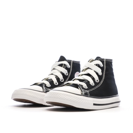 Baskets Noires/Blanches Garçon Converse Chuck Taylor All Star 7J231C