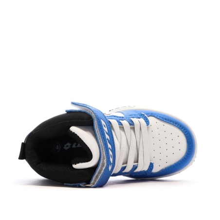 Baskets Bleu/Noir Garçon bébé Lotto Ravenne