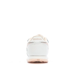 Baskets Blanches/Rose Fille Reebok Classic Leather 100069854